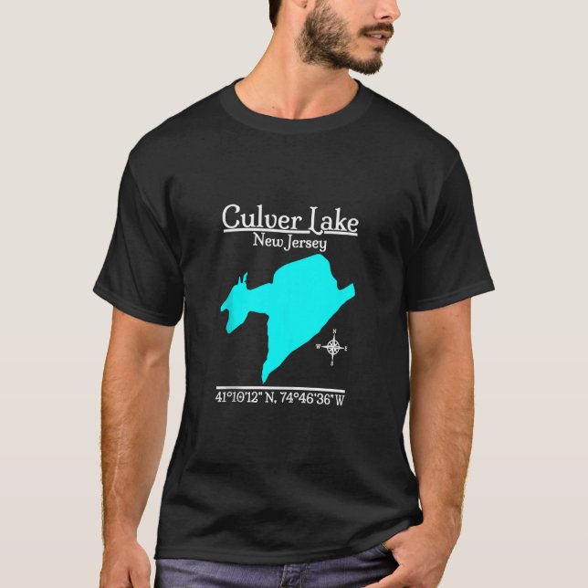 Culver Lake New Jersey Tank Top (Frente)