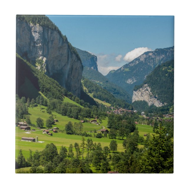 Cumes de Lauterbrunnen - de Bernese - suiça (Frente)