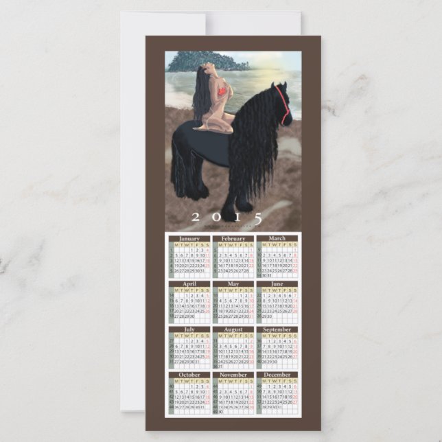 Cumprimento - Calendário / Cartão Postal (Frente)