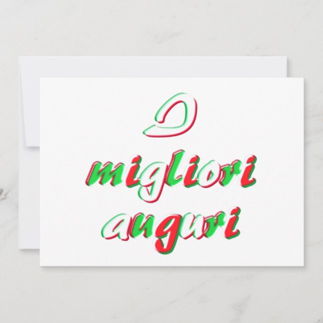 Cumprimentos cartão (Frente)