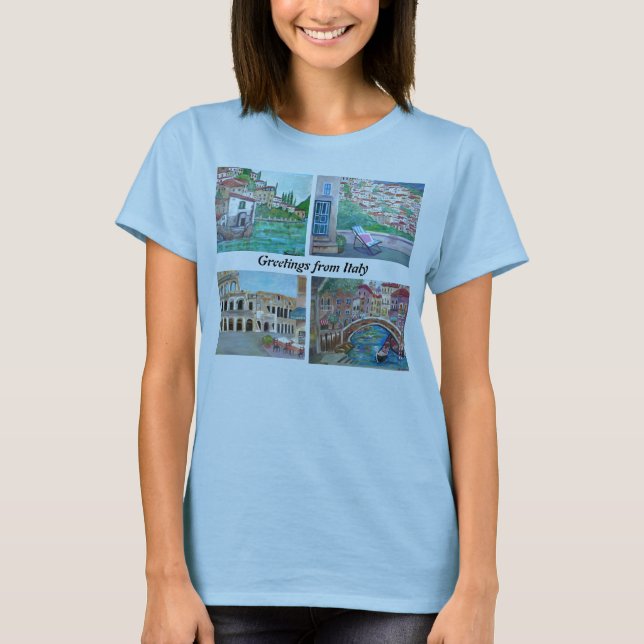 Cumprimentos da camisa de Italia (Frente)