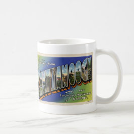 Cumprimentos da caneca de café de Chattanooga TN