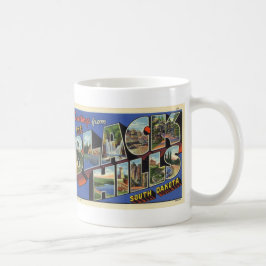 Cumprimentos da caneca de café do cartão de Black