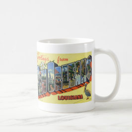 Cumprimentos da caneca de café do LA de Nova