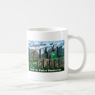 Cumprimentos da caneca do Gulch de Galt