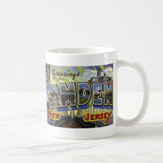 Cumprimentos de Camden, caneca do cartão do
