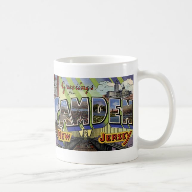 Cumprimentos de Camden, caneca do cartão do (Direita)