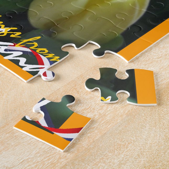 Cumprimentos do quebra-cabeça holandês das tulipas (Lateral)