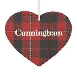 Cunningham Tartan Xadrez Air Freshener