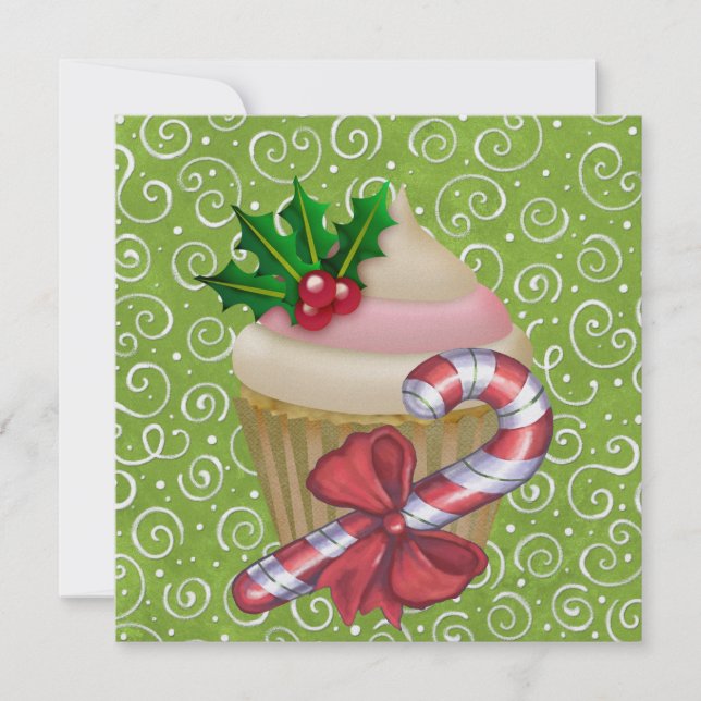 CUPCAKE - CONVITE DE FESTAS - SRF (Frente)