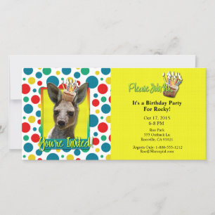 Cupcake de aniversário - Kangaroo