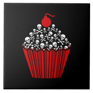 +[ Cupcake de Caveira ]+