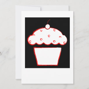 cupcake de cereja