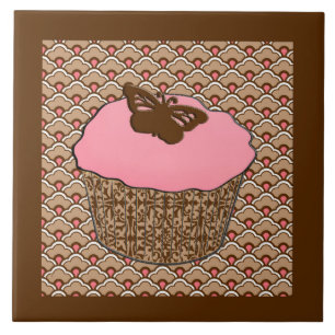 Cupcake de Fosco Rosa de Morango