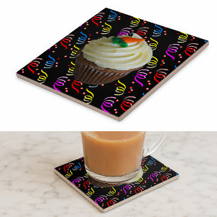 Cupcake de Tremor de Cenoura com Confetti