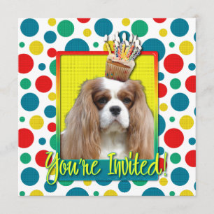 Cupcake do convite - Cavalier - Blenheim
