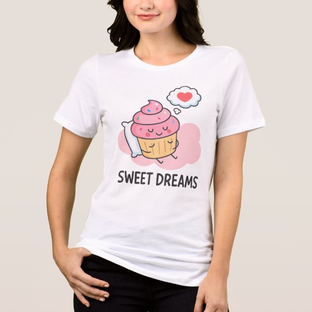 Cupcake dos Sonhos Doce - Deserto Kawaii Cute (Frente)