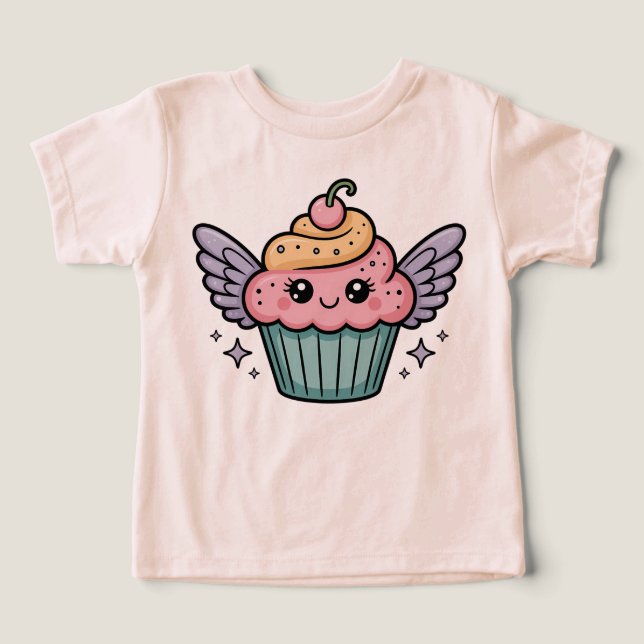 Cupcake Kawaii (Design frontal)
