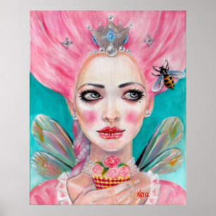 Cupcake Marie Antonette Faerie - Rainha poster