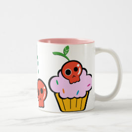 Cupcake mau e caneca má de Cherrys