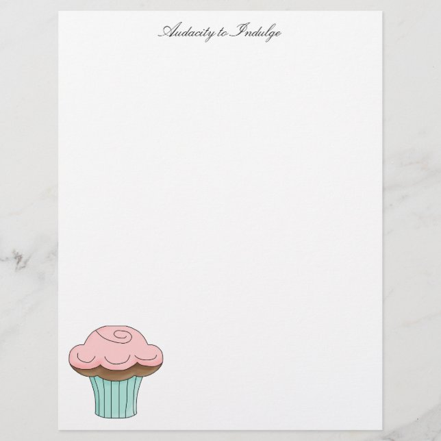 Cupcake Página 8.5 x 11 #6 dimensionado em 3.7 (Frente)