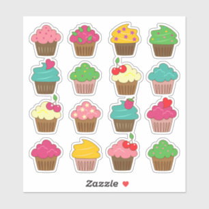Cupcakes 2 Adesivo
