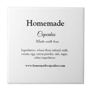 Cupcakes caseiros feitos com amor adicione texto s