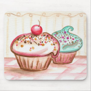 Cupcakes com o Mousepad Sprinkles