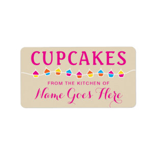 CUPCAKES da cozinha das etiquetas
