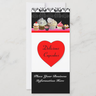 CUPCAKES DELICIOSOS COMPRO DE DESERTO,Vermelho Lar