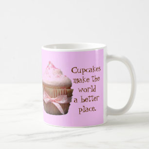 Cupcakes fazem do mundo um lugar melhor. Caneca
