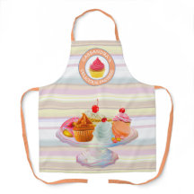 Cupcakes Rosquinha de tortas Logotipo de ameaças c