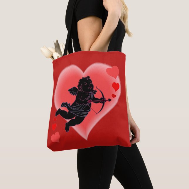 Cupid Bolsas Cupid Tote Bags Personalize (Close Up)