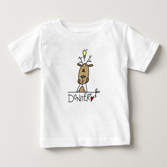 Cupid Reindeer Camisetas e presentes de Natal (Frente)