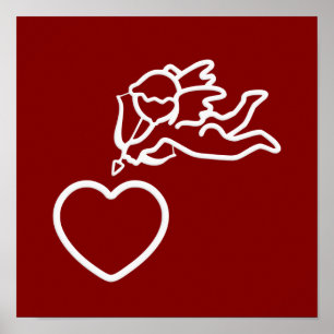 Cupido Ataca poster personalizado