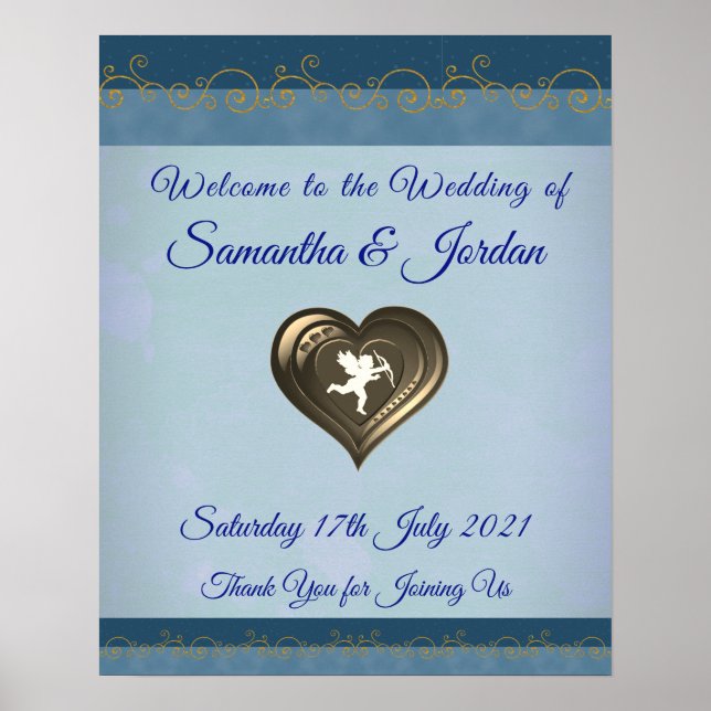 Cupido Clássico no Coração, Poster de Boas-vindas  (Frente)