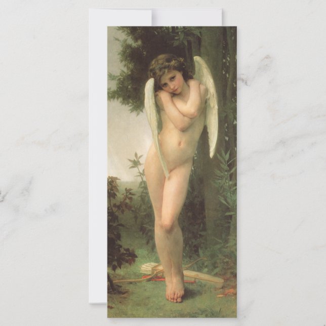 Cupido (Cupidon) Angel Portrait de Bouguereau (Frente)