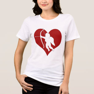 Cupido dentro de um coração
