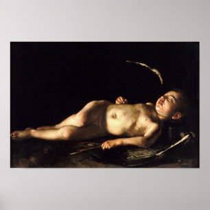 Cupido por Caravaggio - poster do sono