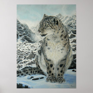 Cúpula Rei Neve poster do tamanho do Leopardo até 