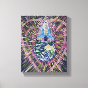 Curar a canvas mundial de arte energética, 8x10