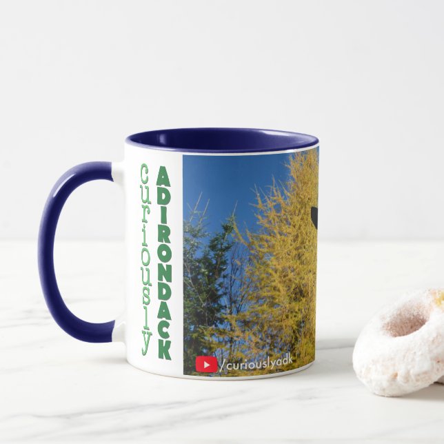Curiosa caneca da cabra de Adirondack (KIKO) (Com Donut)