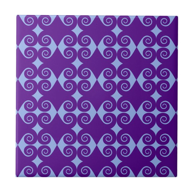 Curly Diamond Pattern (Frente)
