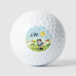Curso de Golfe Personalizado Bolas de Golfe com Go