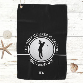 Curso Golfer Silhouette Golf Cotação Preta