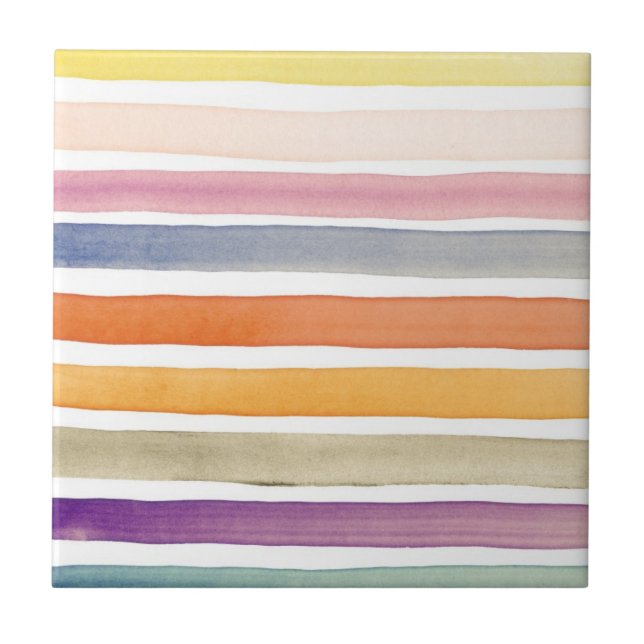 Cursos pintados mão da escova da aguarela, (Frente)