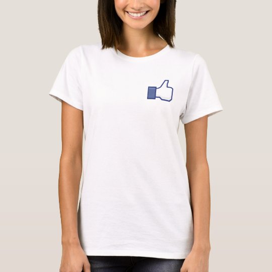 curtir Facebook Camiseta