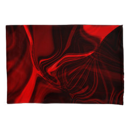 Curva e dobras de cor vermelha esmaltadas em fundo