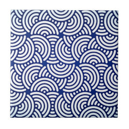 Curva Japonesa Blue Deco
