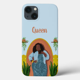Curva, Mulher Negra, Plantas Domésticas, Mostarda